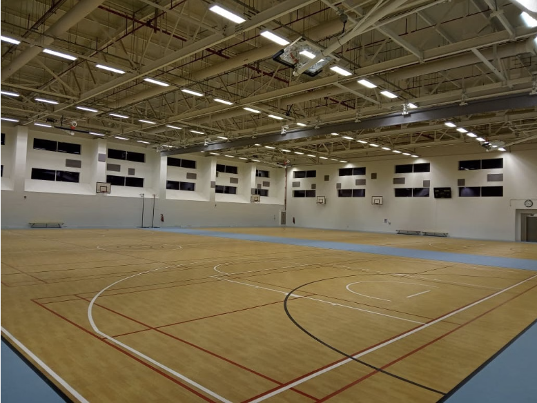 Jebel Ali International School basketball courts